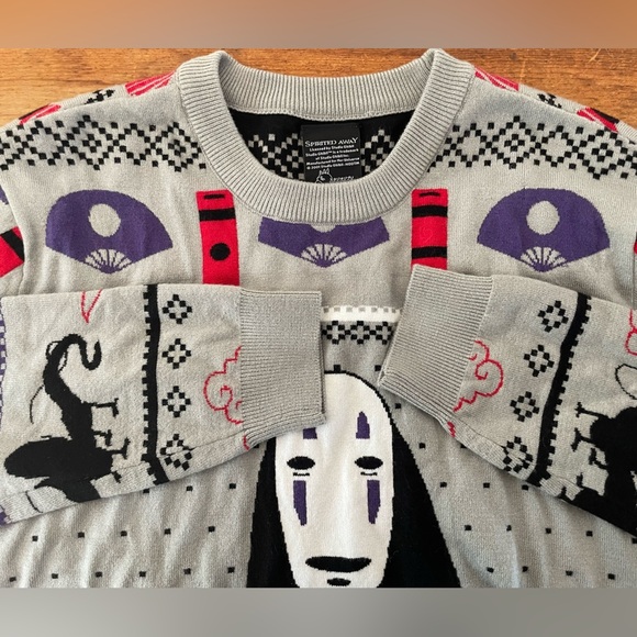 NWT Studio Ghibli Spirited Away Knit Sweater - Picture 5 of 8